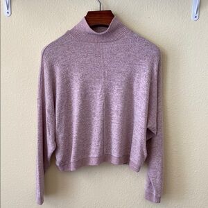 Lucky Brand Women's Pink Cropped Sweater